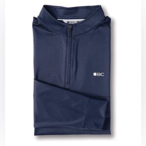 Black Clover men's performance quarter-zip pullover in blue size xxl NWT